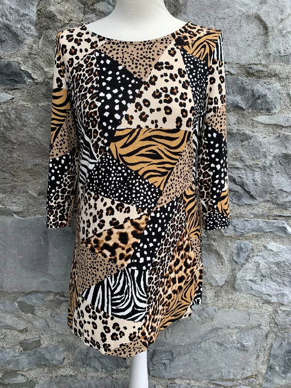 All-over print dress accessories-Animal prints tunic  uk 10
