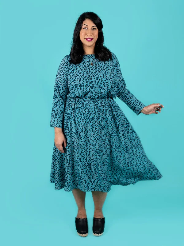Button Front Dress for effortlessly chic style-Tilly and the Buttons Lotta Dress